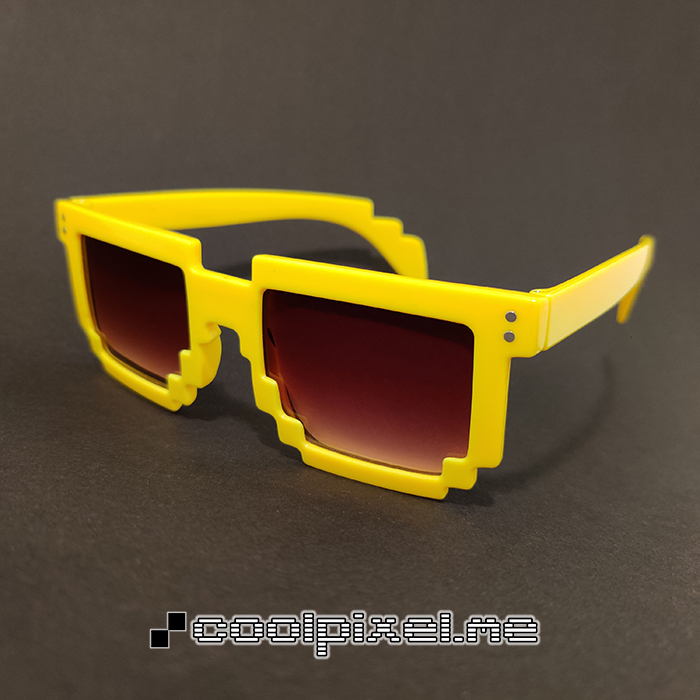 CoolPixel.me MODEL 000 – STEL gul, blank, LINSE gradueret – STR 14,4