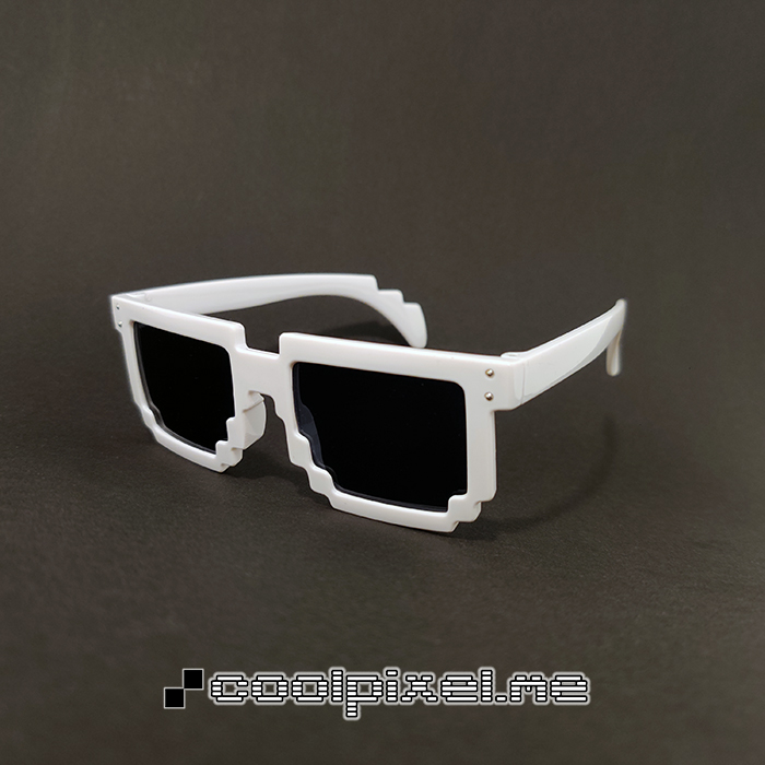 CoolPixel.me MODEL 125 – STEL hvid, blank, LINSE – STR 12,5