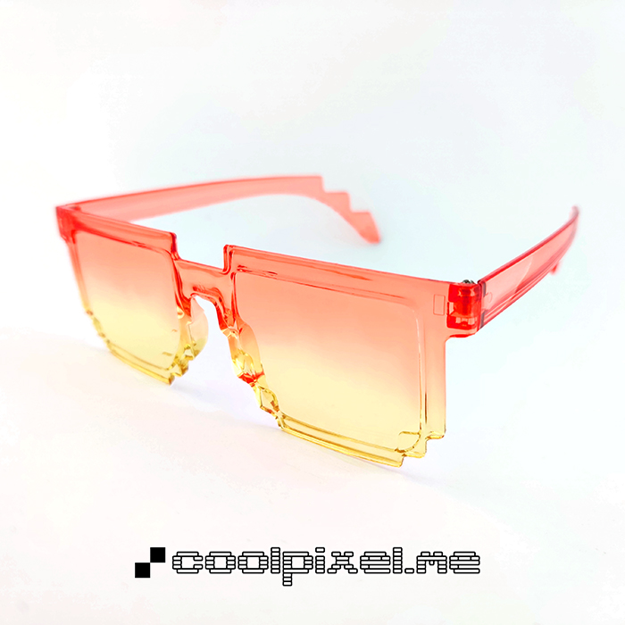 MODEL 209 – STEL gennemsigtig orange gul, blank, LINSE gennemsigtig orange gul – STR 14,4
