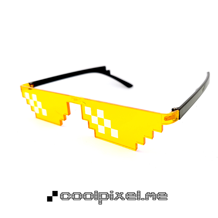 MODEL 267 – STEL gennemsigtig gul m sorte vinger, blank, LINSE gennemsigtig gul m pixels – STR 15,8