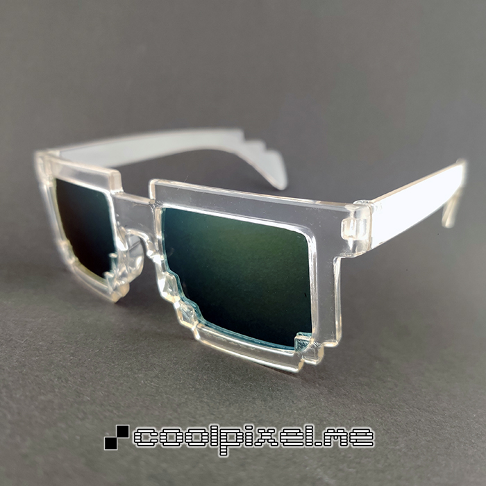 MODEL 121 – STEL semitransparent blank, LINSE gul grøn spejl – STR 14,5