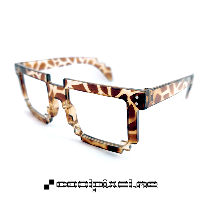 MODEL 217 – STEL brun leopard, blank, LINSE ingen – STR 14,2