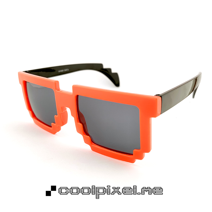 MODEL 291 – STEL orange m sorte vinger, blank, LINSE normal – STR 14,4