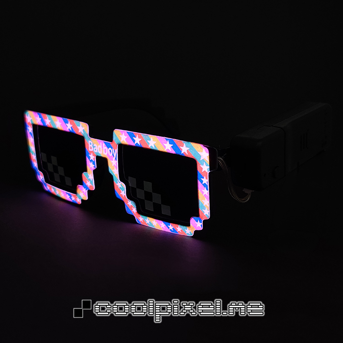 MODEL 178 – STEL Le striber pink med skulls, blank, LINSE normal med hvide pixels – STR 14,3