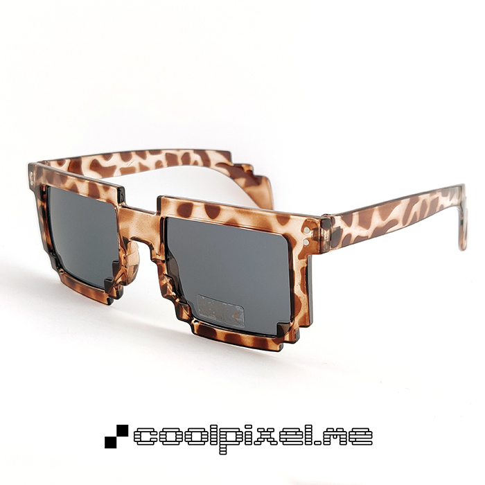 MODEL 098 – STEL brun leopard blank, LINSE normal – STR 14,5
